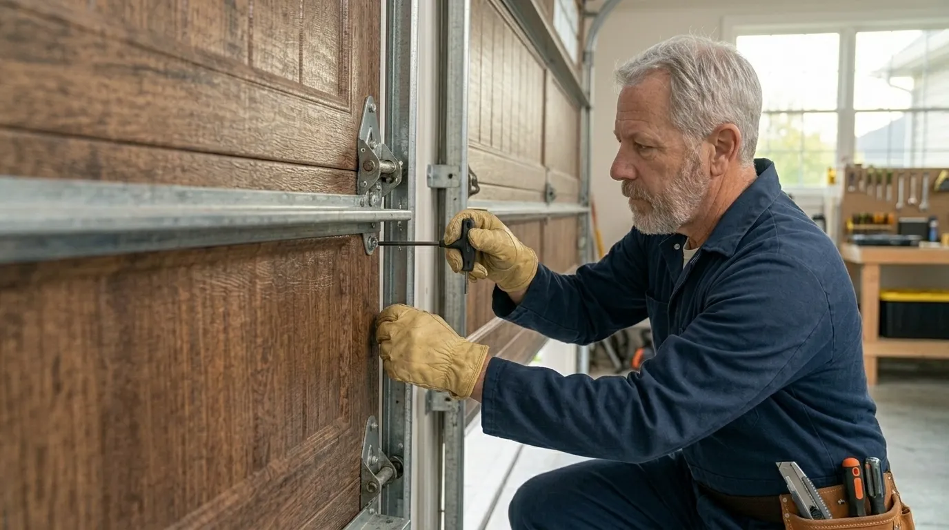 Garage door maintenance in Oklahoma City, OK